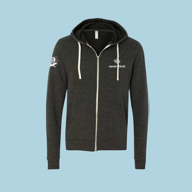 Chris Beat Cancer Campaign Zip Up Hoodie