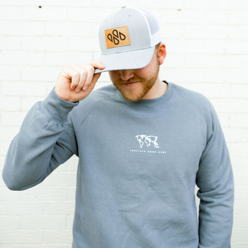 Holtz Leather Co. Light Grey Hat