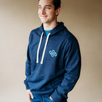 Navy Drops Hoodie