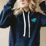 Navy Drops Hoodie